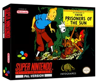 jeu Adventures of Tintin, The - Prisoners of the Sun